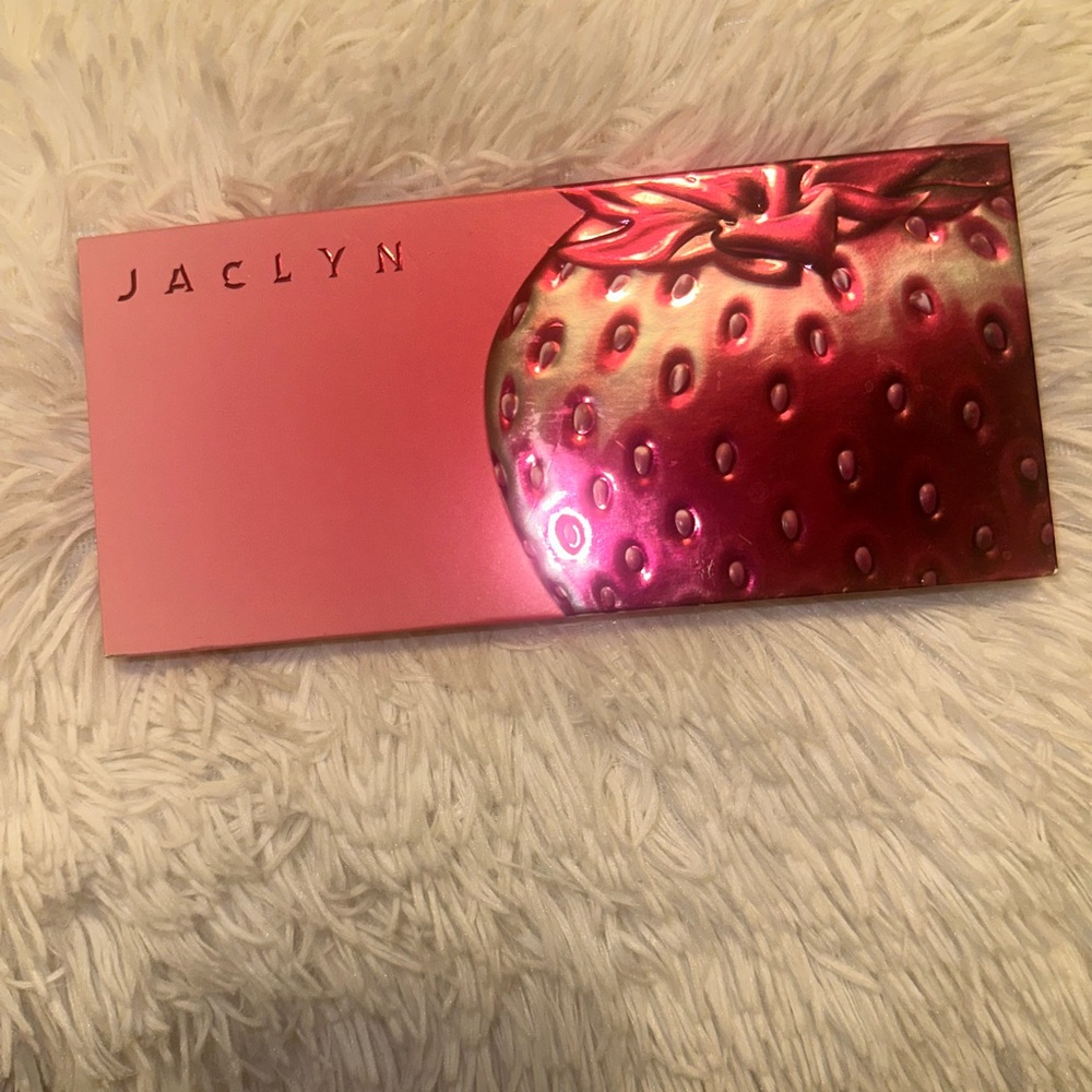 Jaclyn Cosmetics Strawberry Eyeshadow Palette - Pink and Red